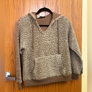 Sherpa hoodie